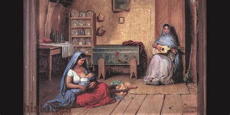 Ilustración de una mujer limeña del siglo XIX