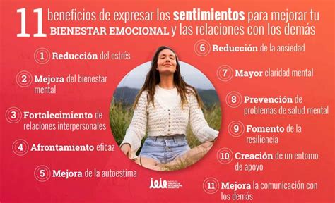 Infografía que muestra los beneficios de expresar amor y gratitud en las relaciones personales