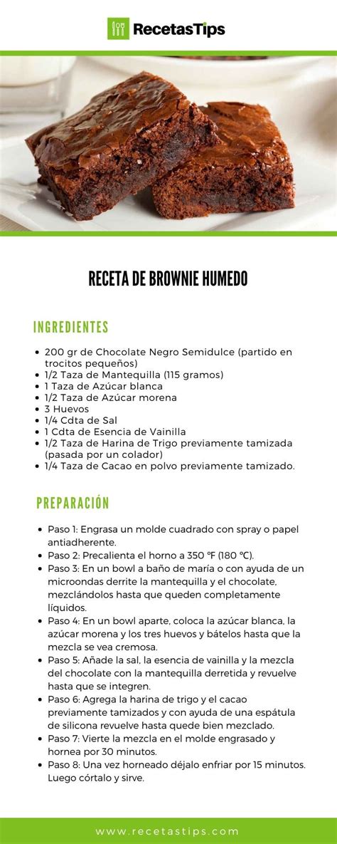 Ingredientes para la preparación de brownies
