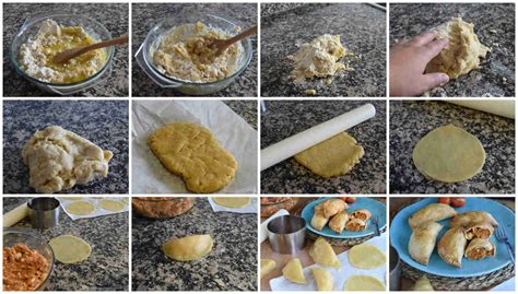 Proceso de uslear masa de empanada hasta obtener un grosor fino