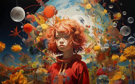 Ejemplo de pintura digital de un postre estilo lineless.