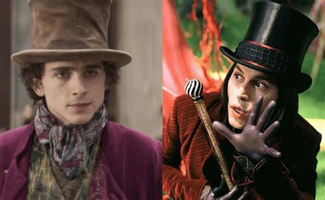 Comparación de ilustraciones de Willy Wonka por Faith Jaques y Quentin Blake