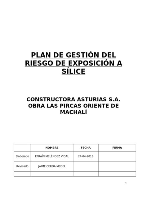 Esquema sobre los sectores de mayor riesgo de exposición a sílice: construcción, minería, canteras y fabricación de vidrio.