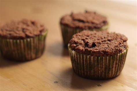 cupcakes de chocolate con harina de coco