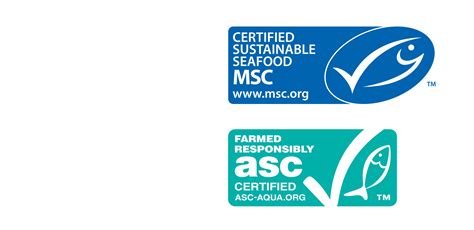 Logotipos de certificaciones MSC y ASC