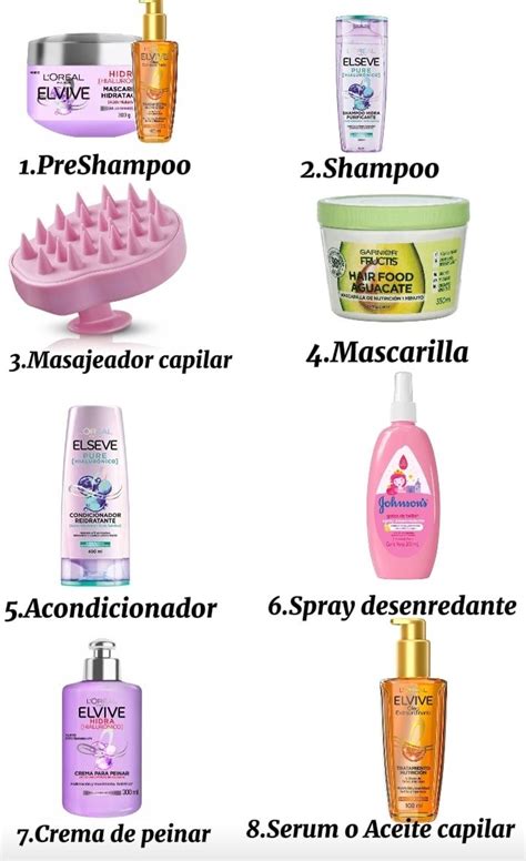 Productos para el cuidado del cabello teñido de castaño chocolate