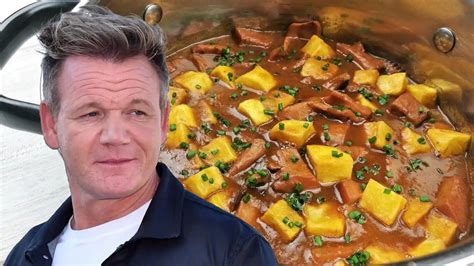 Infografía con los platos más icónicos de Gordon Ramsay