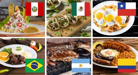 Mural o collage de platos latinoamericanos icónicos hechos con maíz