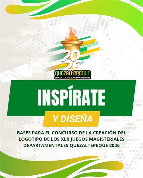 Logotipo o imagen promocional de los Juegos Departamentales 2026