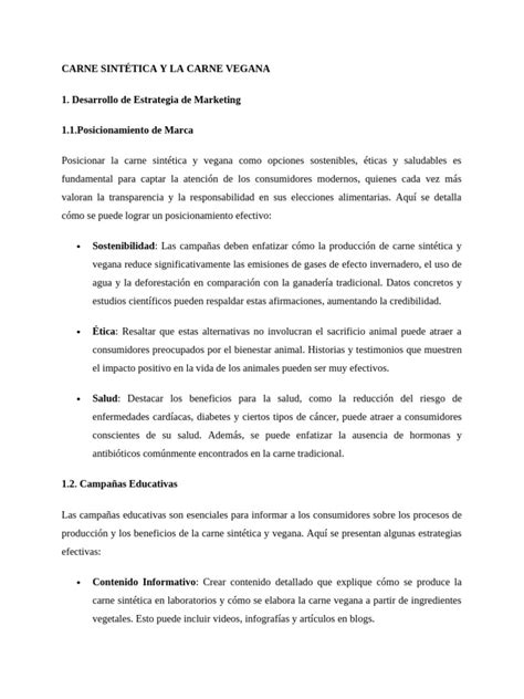 Diagrama comparativo entre carne vegana y carne sintética