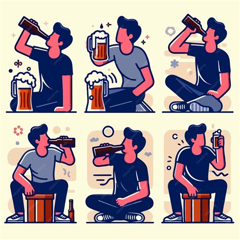 Ilustración de cerámica antigua mostrando a personas bebiendo cerveza
