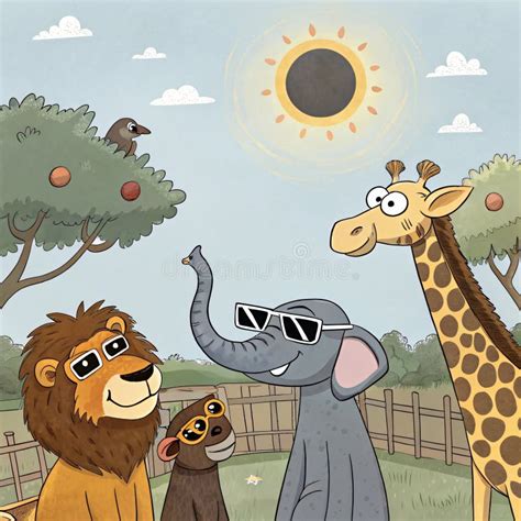 Caricatura que muestra a animales del bosque observando un vecindario suburbano desde un seto