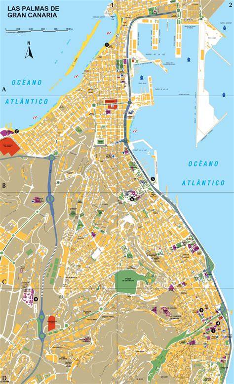 Mapa de ubicación de Ñoño Bosmediano en Las Palmas de Gran Canaria