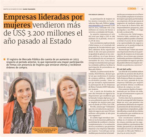 Infografía comparativa de empresas exportadoras lideradas por mujeres y hombres en Chile.