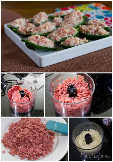 Pasta de queso crema salame sobre pan para canapé