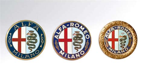 Logotipo de Alfa Romeo con la corona de laurel