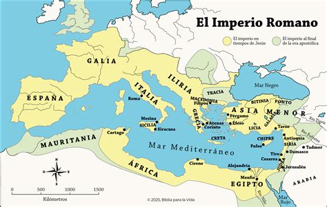 mapa del Imperio Romano