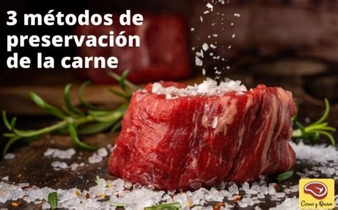 Esquema histórico de la evolución de las técnicas de conservación de la carne: desde el salado primitivo hasta el sellado al vacío moderno.