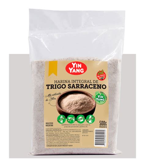 Ingredientes secos: harina de trigo sarraceno, almidones y goma xantana