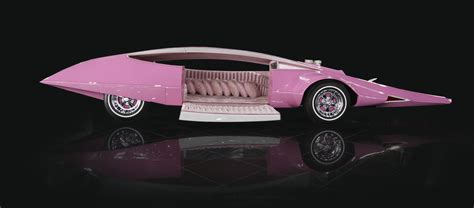 Diseño del Panthermobile, coche de la Pantera Rosa