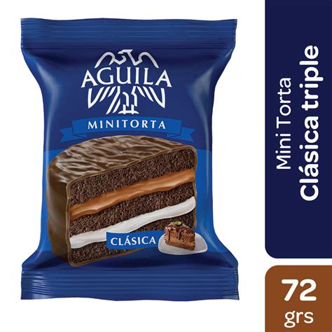 Fotografía del Alfajor Minitorta Clásico Águila con su empaque característico