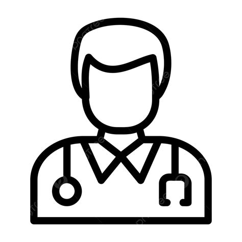 Icono de un médico o profesional de la salud para indicar la importancia de la consulta profesional.