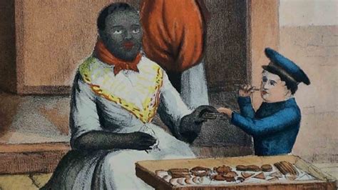 Litografía de Alberico Ìsola de 1844, mostrando vendedora de alfajores