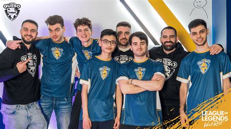 Logotipo oficial de Team Queso y representación de sus inicios en los eSports móviles.