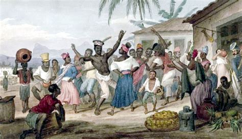 Ilustración de personajes de la literatura dominicana representando figuras afrodescendientes