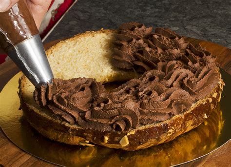 Esquema de preparación de crema de trufa