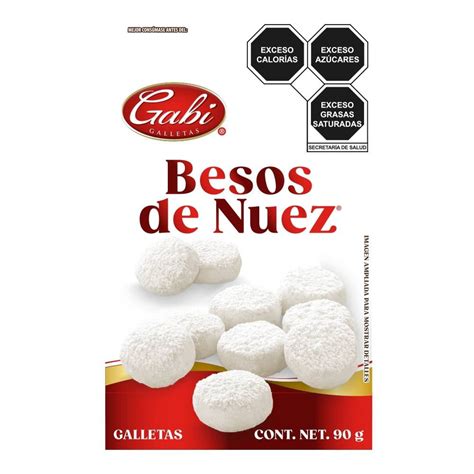 Ilustración de besos de nuez tradicionales espolvoreados con azúcar glas