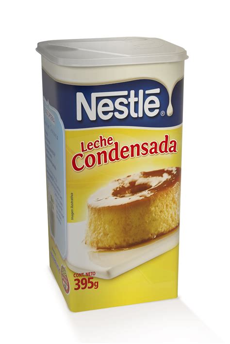 Esquema de un envase de leche condensada