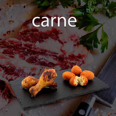 Croquetas gourmet de carne de Angus presentadas con una guarnición