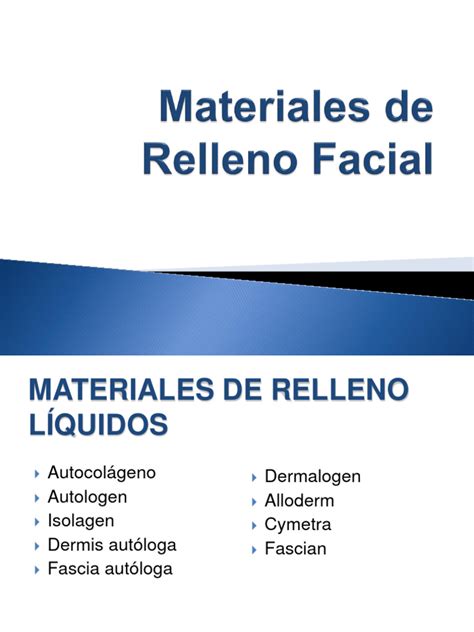 Infografía comparativa de diferentes materiales de relleno