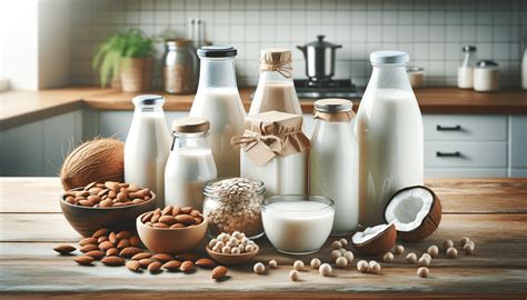 Fotografía de productos seleccionados en una compra consciente: leches vegetales, conservas y hamburguesas plant-based.