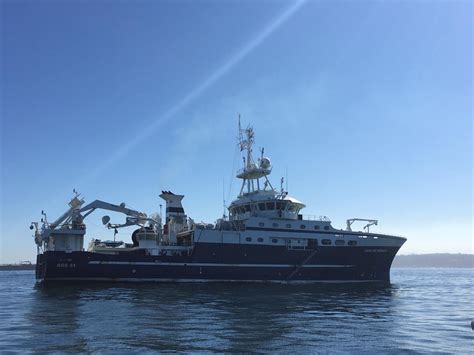 Fotografía del buque Cabo de Hornos en alta mar