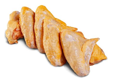 Corte para separar el ala del cuerpo del pollo