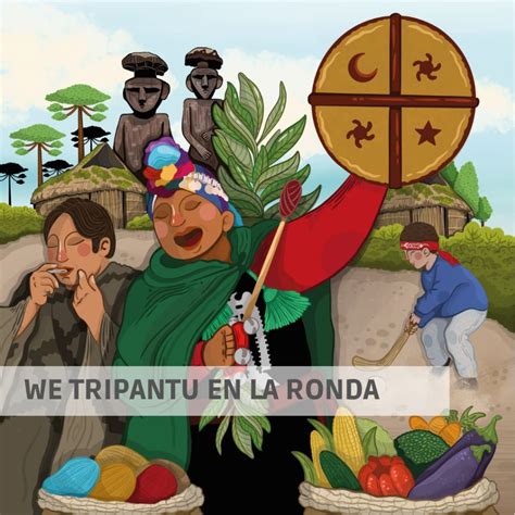 Ilustración: Celebración del We Tripantu y la conexión Mapuche con el agua