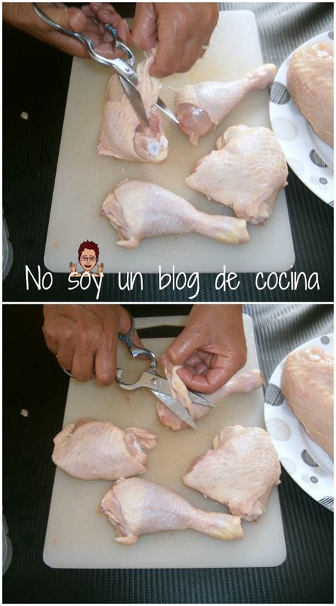infografía sobre cómo cortar un pollo en mariposa para cocción rápida