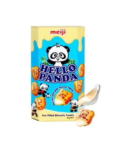 caja de Hello Panda Blanco 50g