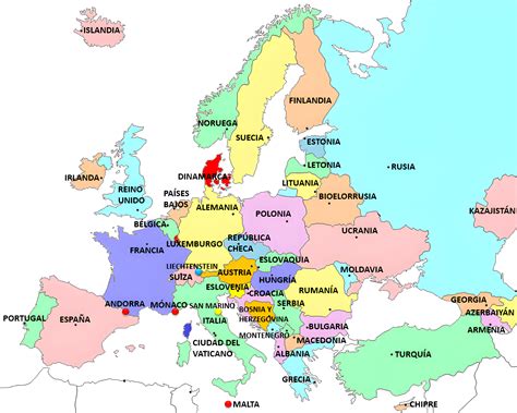Mapa de Europa con resaltado de países donde el goulash es popular