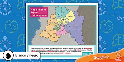 Mapa de ubicación de las principales heladerías y emporios en la zona metropolitana de Santiago