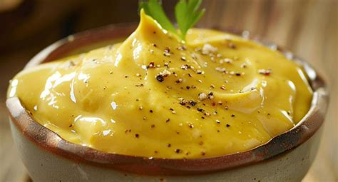 Salsa ligera de mostaza para hamburguesas