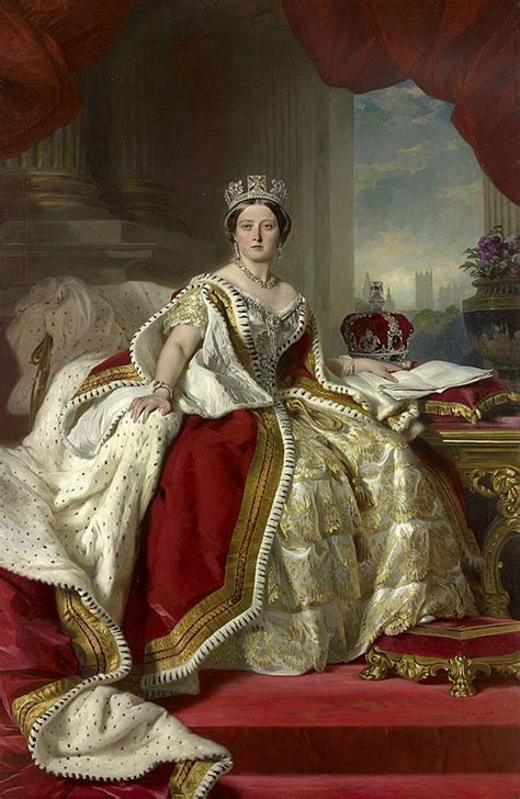Retrato de la Reina Victoria