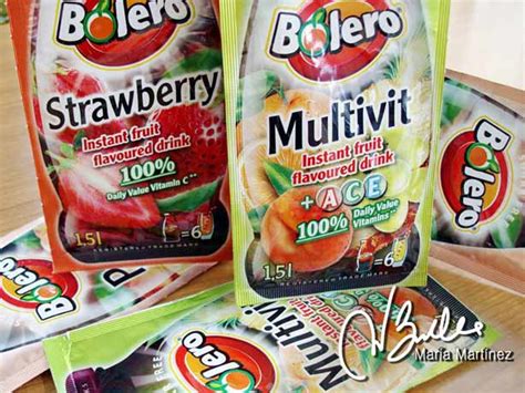 Sobres de Bolero de diferentes sabores, aptos para la dieta Dukan.