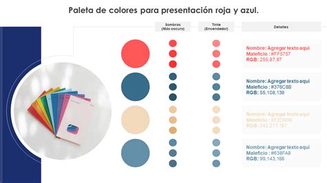 Esquema de colores para presentaciones profesionales y creativas
