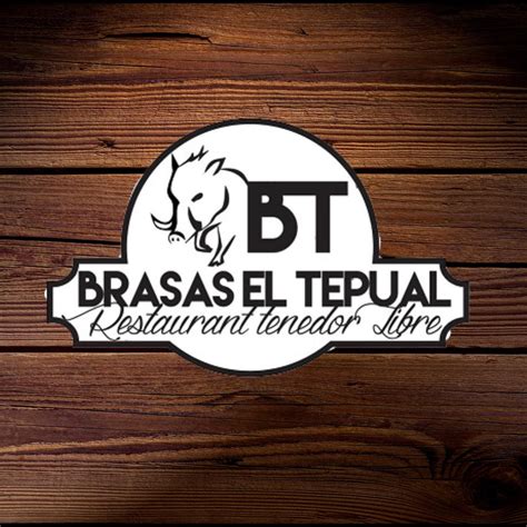 Fotografía del exterior del restaurante Brasas El Tepual con un ambiente acogedor.