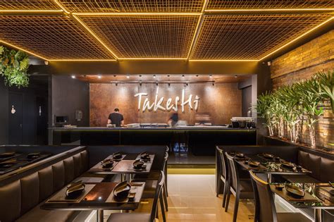 foto de un sushi bar moderno y limpio