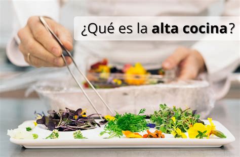 Esquema que diferencia alta cocina, gastronomía y concepto gourmet