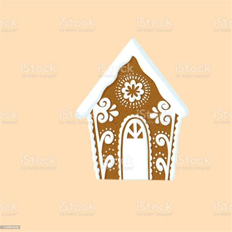 ilustración de un pan de jengibre antiguo con formas variadas